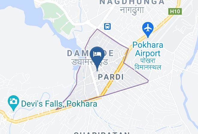 Pokhara - Hotel Green View Maps