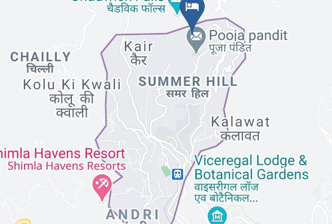 Shimla - Hotel Green View Maps