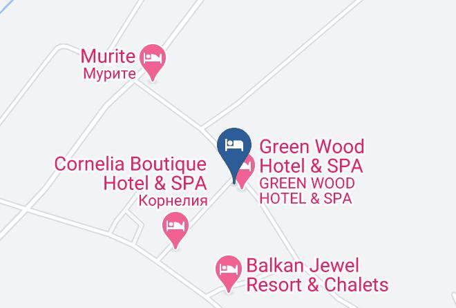 Razlog - Hotel Green Wood Maps