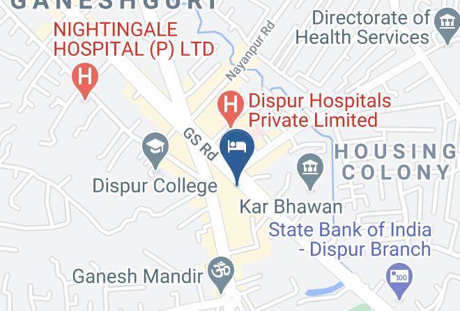 Dispur - Hotel Greenland Maps