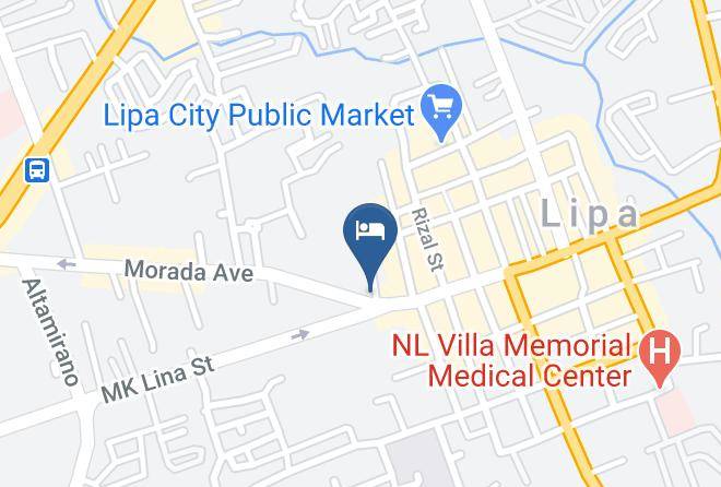Batangas - Hotel Gregorio Maps