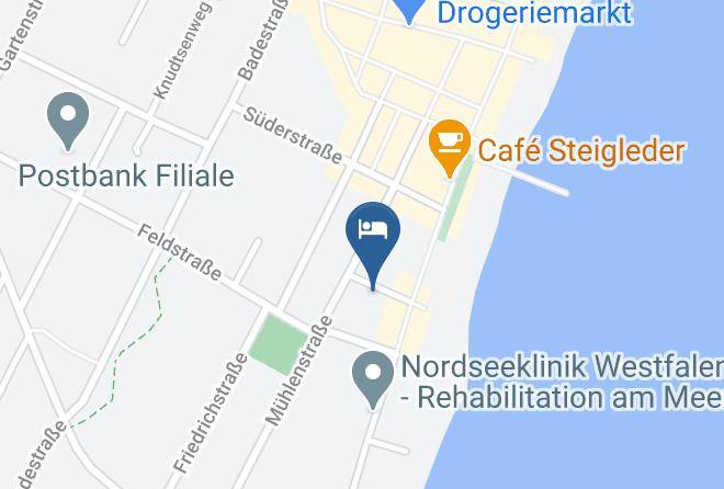 Nordfriesland - Hotel Pension Gregory Maps
