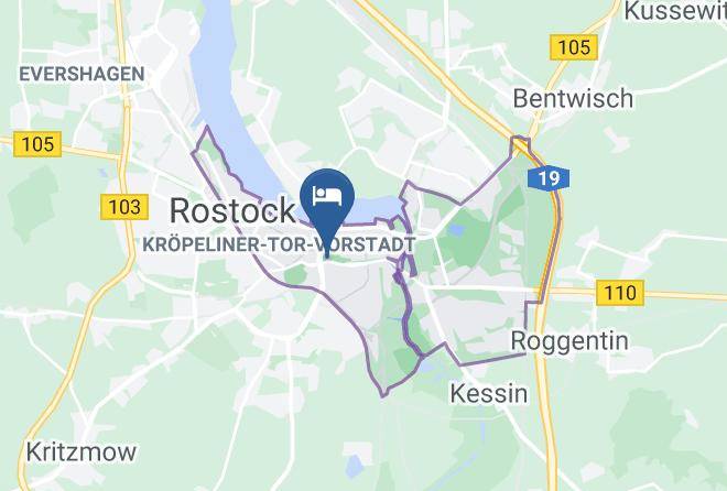 Rostock - Hotel Greifennest Maps