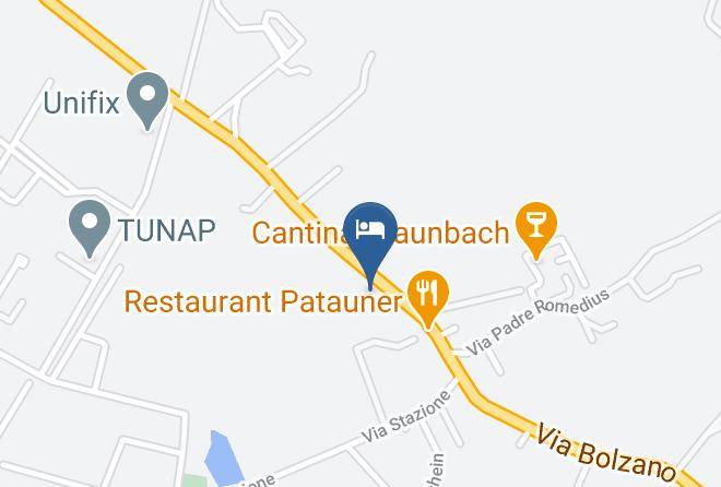 Hotel Caffe' Greifenstein Map