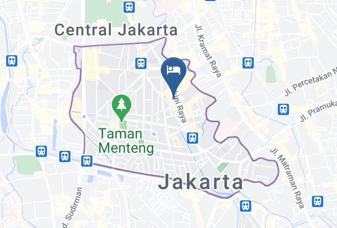Hotel Gren Alia Cikini Map