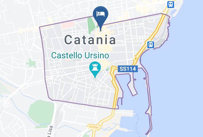 Catania - Hotel Gresi S N C Di Virgillito Salvatore Maps