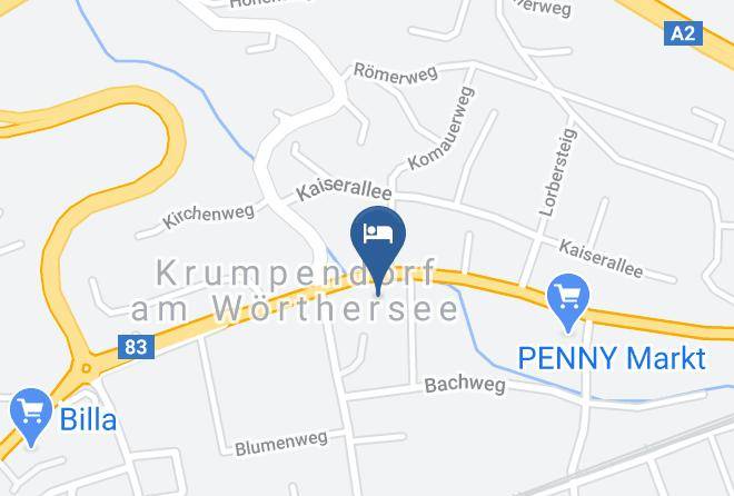 Klagenfurt Land - Hotel Gretl Maps