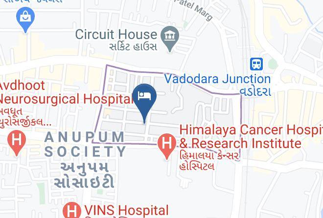 Vadodara - Hotel Grg Maps