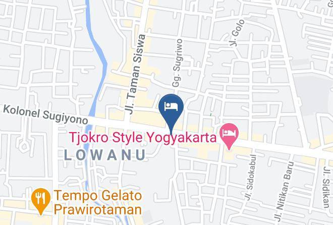 Kota Yogyakarta - Hotel Grha Somaya Maps
