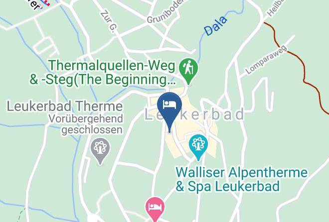 Leuk - Hotel Grichting Und Badnerhof Maps