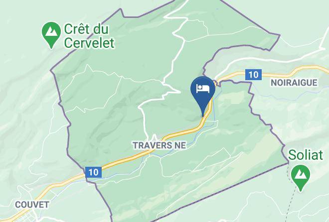 Val De Travers - Hotel & Grill Travers Maps