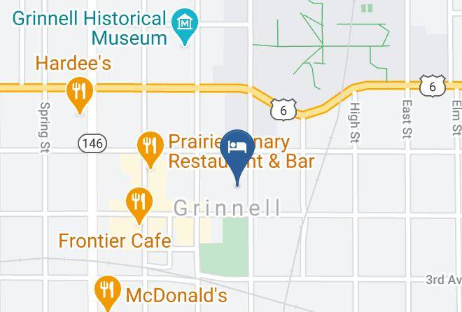 Poweshiek - Hotel Grinnell Maps