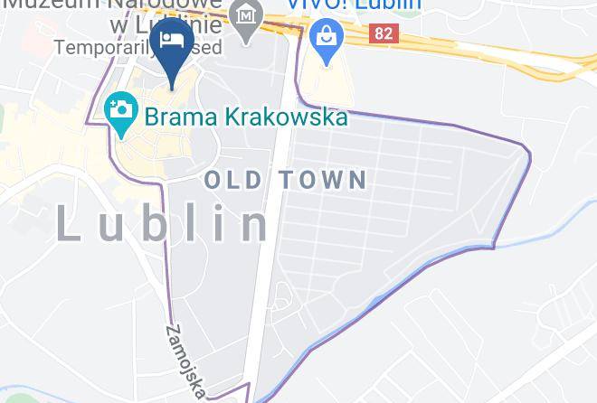 Lublin - Hotel Grodzka 20 Maps