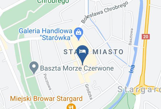 Stargardnty - Hotel Grodzki Business & Spa Maps