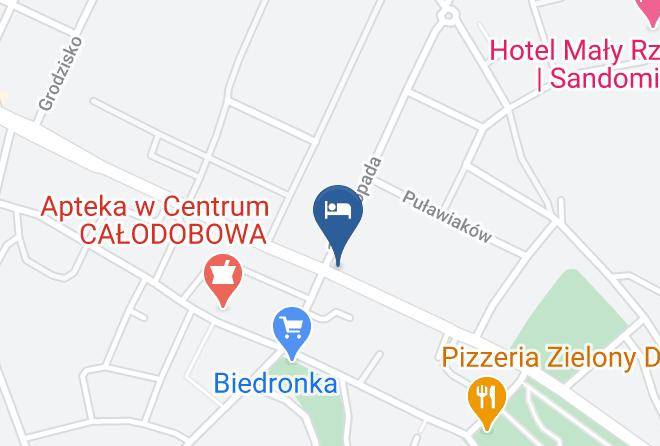 Sandomierski - Hotel Grodzki Maps