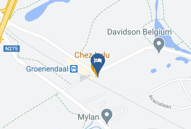 Flemish Brabant - Hotel Groenendaal Maps