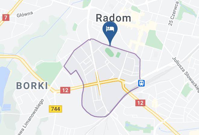 Radom - Hotel Gromada Noclegi Restauracja Sale Konferencyjne Catering Maps