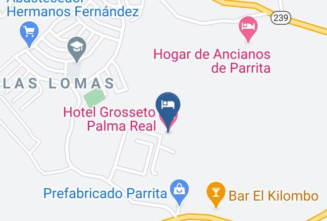 Parrita - Hotel Grosseto Palma Real Maps