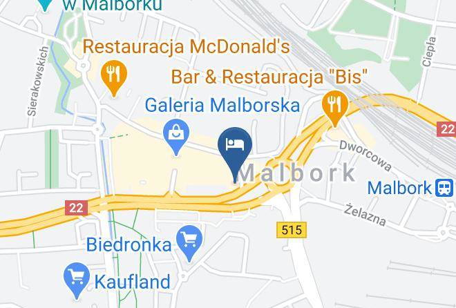Malborski - Hotel Grot Maps