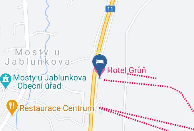 Frydek Mistek - Hotel Grun Maps