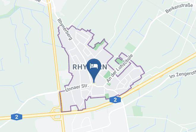 Hamm - Hotel Gruner Baum Maps