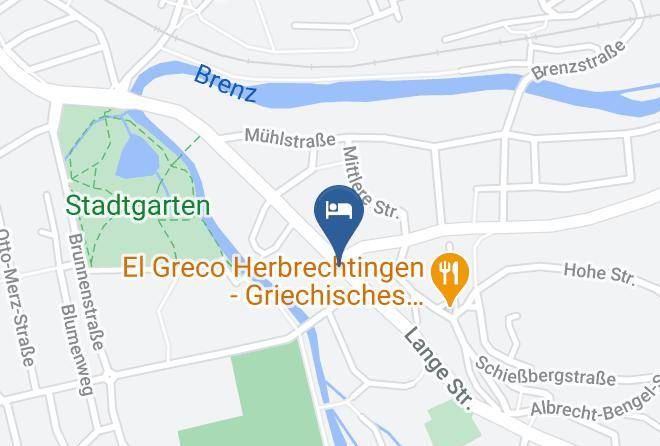 Heidenheim - Hotel Gruner Baum Maps