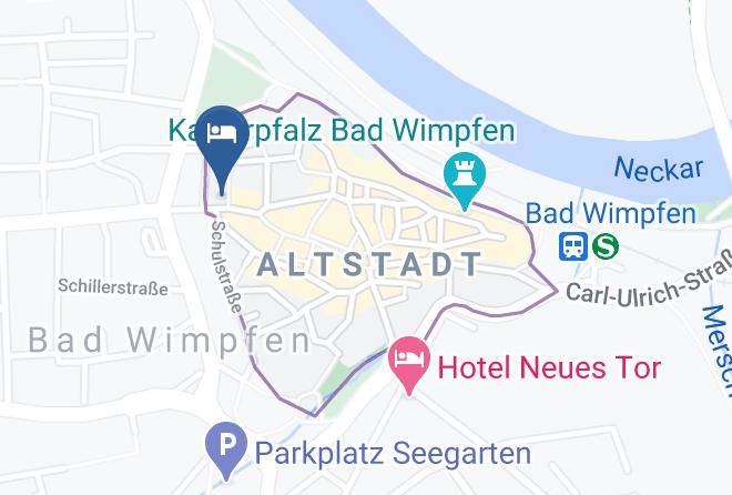 Hotel Gruner Baum Map