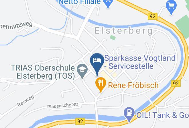 Vogtlandkreis - Hotel Gruner Baum Maps