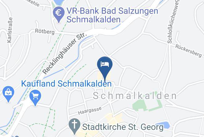 Schmalkalden Meiningen - Hotel Grunes Tor Maps