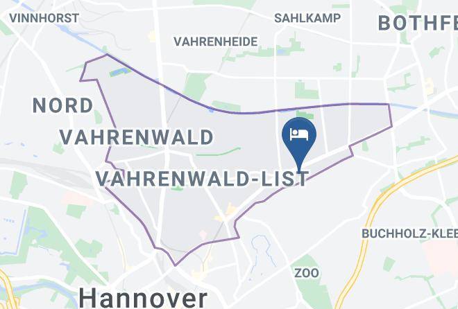 Stadt Hannover - Hotel Grunewald Maps