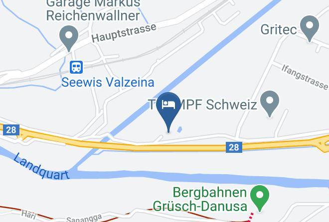 Prattigau Davos - Hotel Grusch Maps