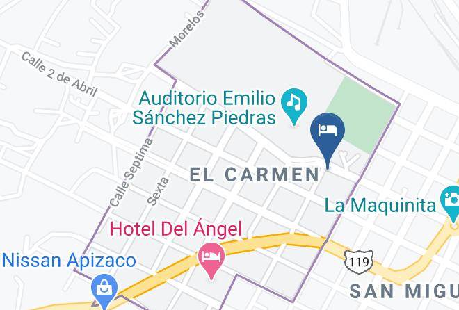 Apizaco Municipality - Hotel Restaurant Grysell Maps