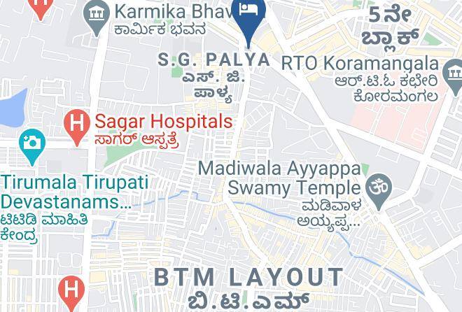 Bengaluru - Hotel Gs Suites Maps