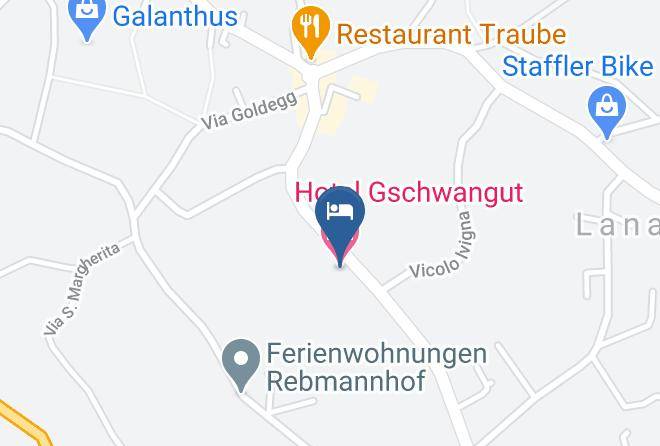 Bolzano - Hotel Gschwangut Maps