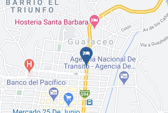 Gualaceo - Hotel Guacamaya Maps