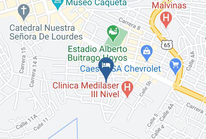 Florencia - Hotel Guacamayas Florencia Maps