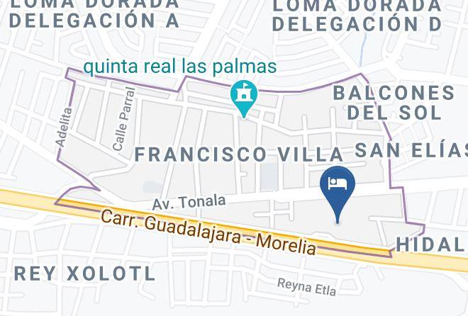 Tonala - Hotel Guadalajara Express Tonala Maps