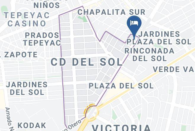 Zapopan - Hotel Guadalajara Plaza Ejecutivo Maps
