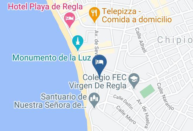 Cadiz - Hotel Guadalupe Maps
