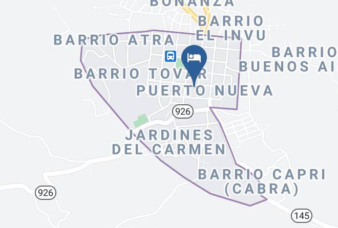 Tilaran - Hotel Guadalupe Maps