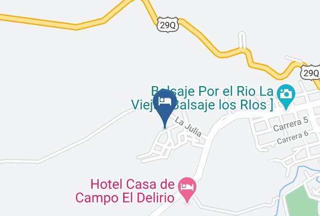 Montenegro - Hotel Guaduales Maps