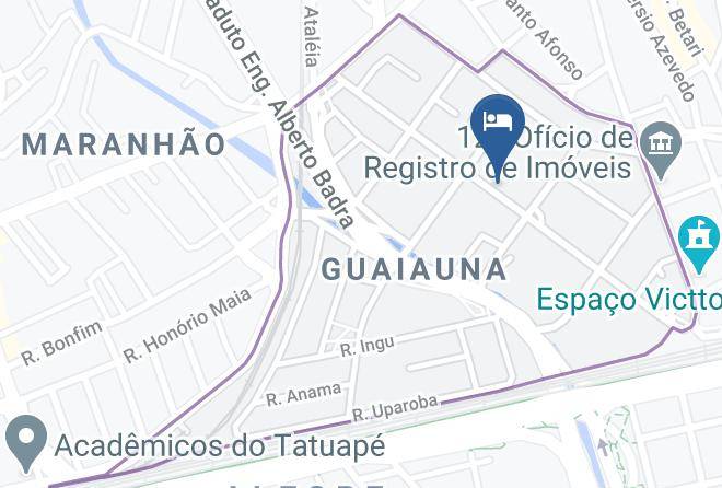 Sao Paulo Penha - Hotel Guaiauna Maps