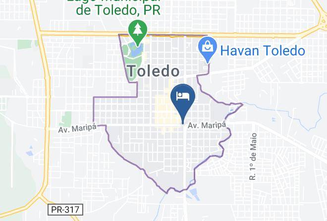 Toledo - Hotel Guaira Maps