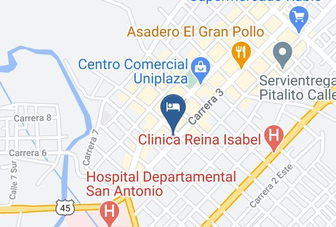 Pitalito - Hotel Guaitipan Plaza Maps