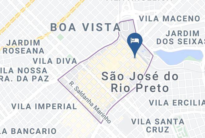 Sao Jose Do Rio Preto - Hotel Guanabara Maps