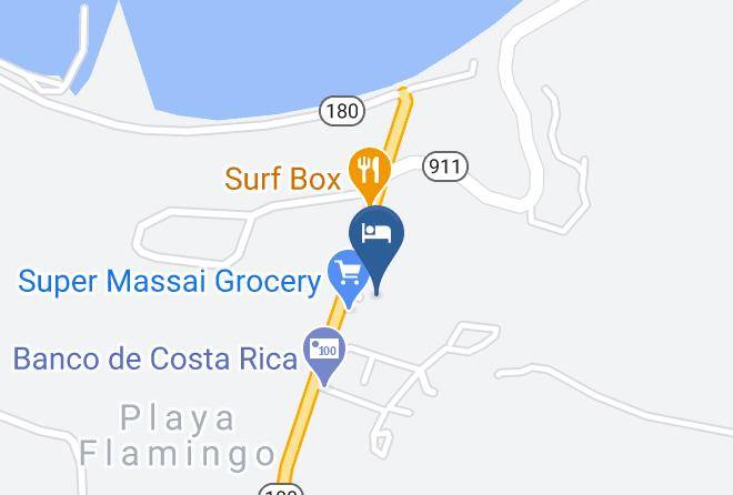 Santa Cruz - Hotel Guanacaste Lodge Maps