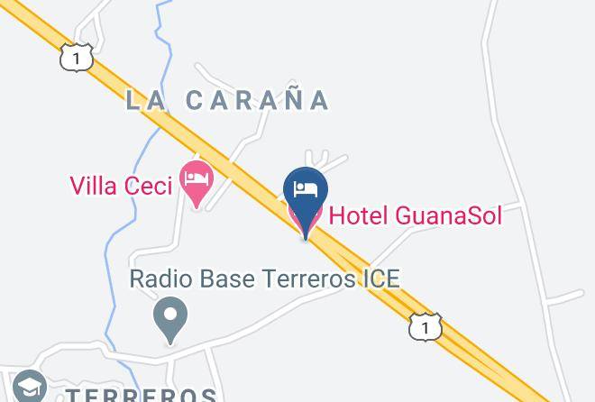Hotel Guanasol Map