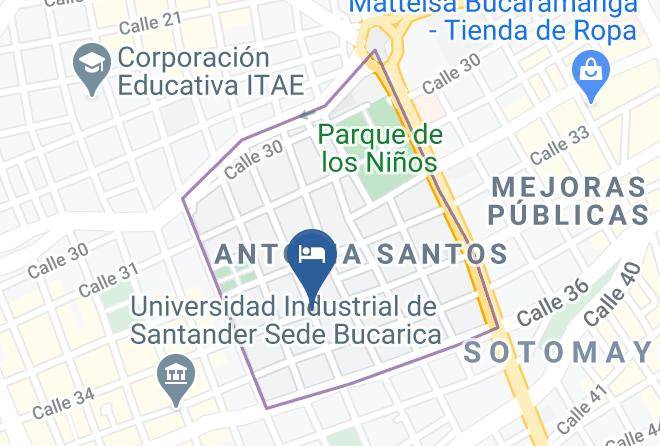 Bucaramanga - Hotel Guane Maps