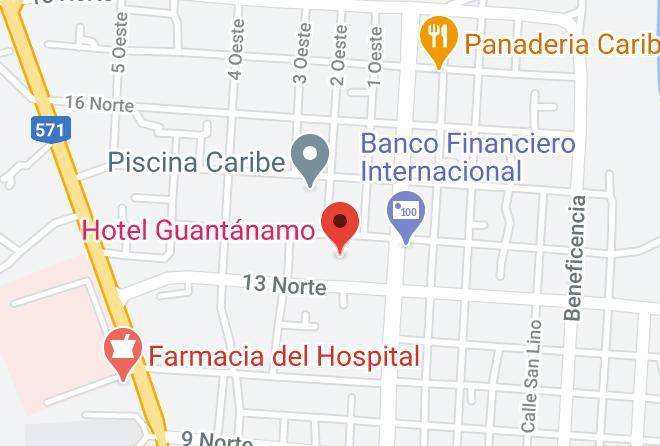 Guantanamo - Hotel Guantanamo Maps