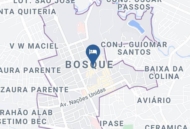 Rio Branco - Hotel Guapindaia Bosque Maps